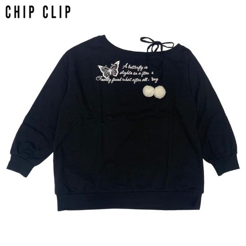 レディース　ワンショルプルオーバー（CHIP CLIP）
