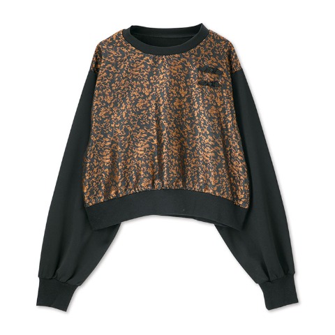 レディース　ジャガードプルオーバー（SUREVE BLACK）