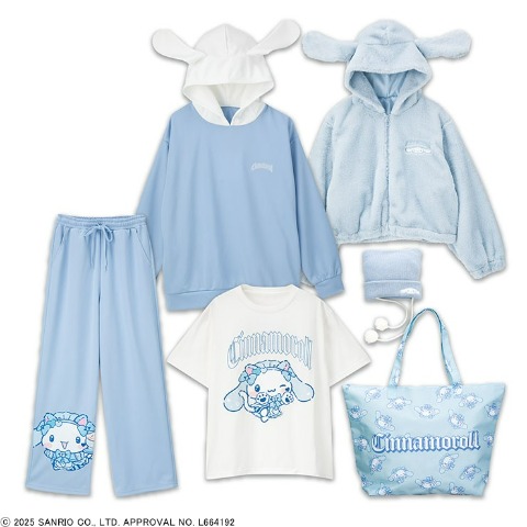 レディース　シナモロール　ハッピーバッグ6点セット