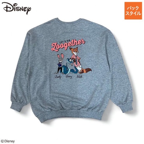 レディース　トレーナー（ズートピア2）