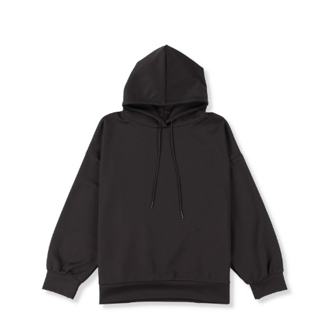 レディース【6L・8L】　異素材切替パーカ（Denifit）