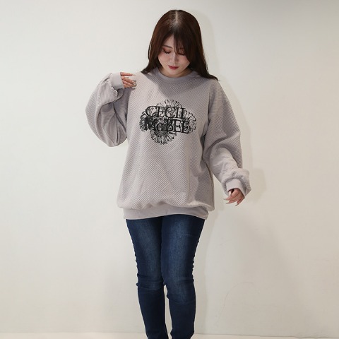 レディース　ロゴプルオーバー（CECIL McBEE×SUREVE）