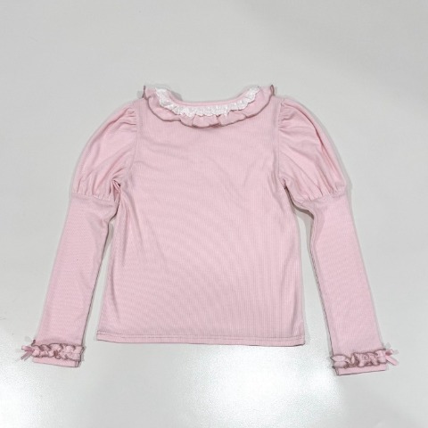 レディース　フリルTシャツ（まゆろん×majoretty）