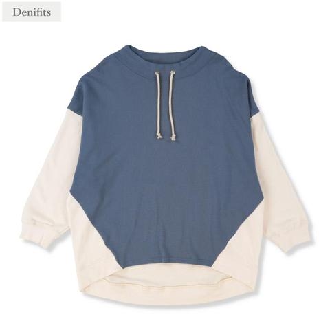 レディース　ルーズハイネックプルオーバー（Denifits）