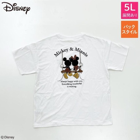 レディース　Tシャツ（ミッキー＆ミニー）