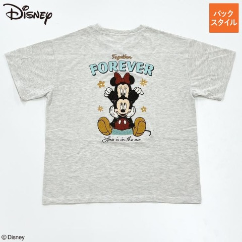 レディース　Tシャツ（ミッキー＆ミニー）