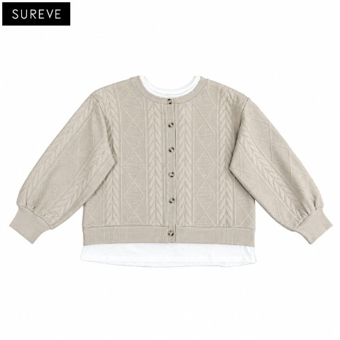 レディース【3L・4L】　プルオーバー（SUREVE）