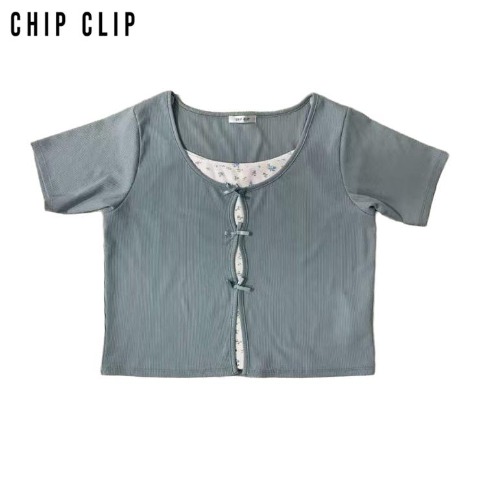 レディース　カーディガン+キャミソールセット（CHIP CLIP）