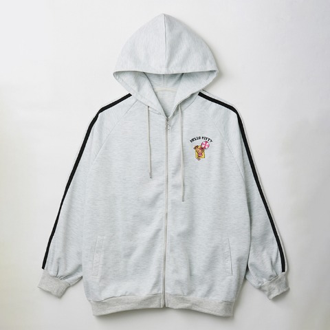 レディース　ジップパーカ（ハローキティ）