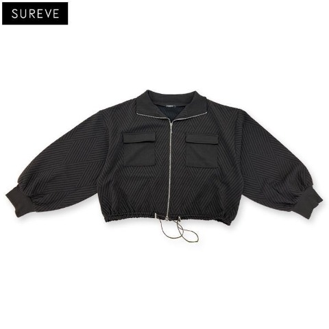 レディース　ジャガードジップジャケット（SUREVE）