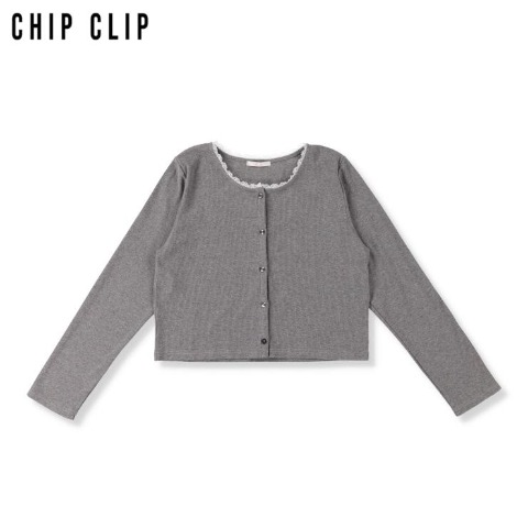 レディース　リブカーディガン（CHIP CLIP）