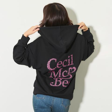 レディース　バックロゴジップパーカ（CECIL McBEE×SUREVE）