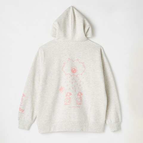 レディース　ジップパーカ（星のカービィ）