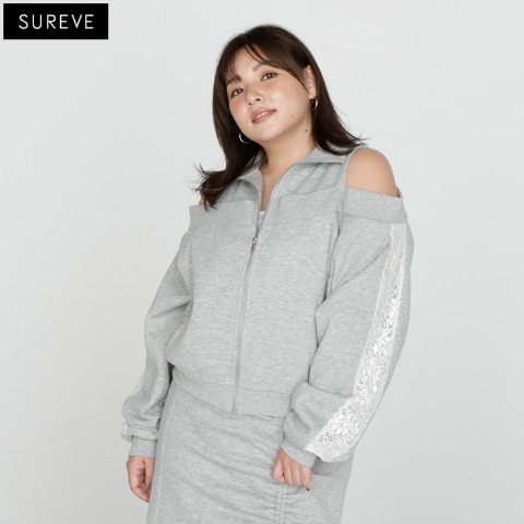 レディース　ドッキングジップパーカ（SUREVE）