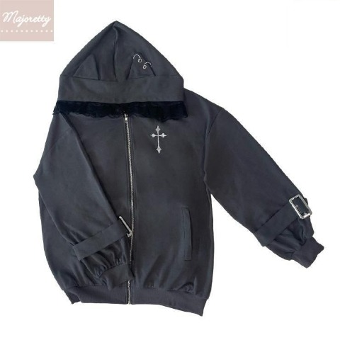 レディース　パーカ（majoretty）