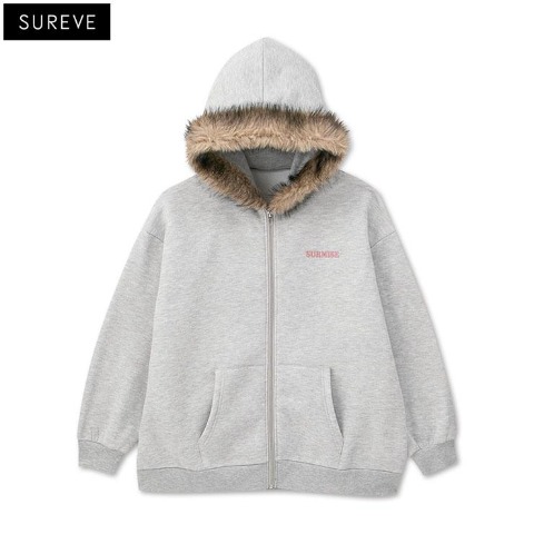 レディース　ジップパーカ（CHIP CLIP）