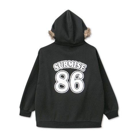 レディース　ジップパーカ（CHIP CLIP）