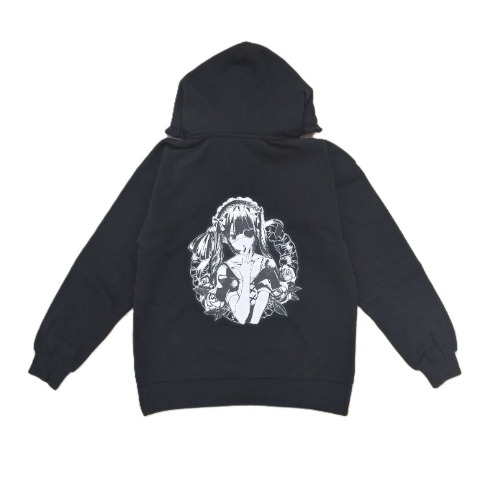 レディース　ジップパーカ（ひつじ田×majoretty）