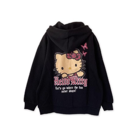 レディース　ジップパーカ（ハローキティ）