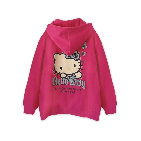 レディース　ジップパーカ（ハローキティ）