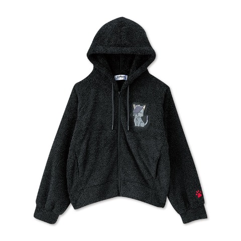 レディース　ジップパーカ（アニメ「ハイキュー!!」）