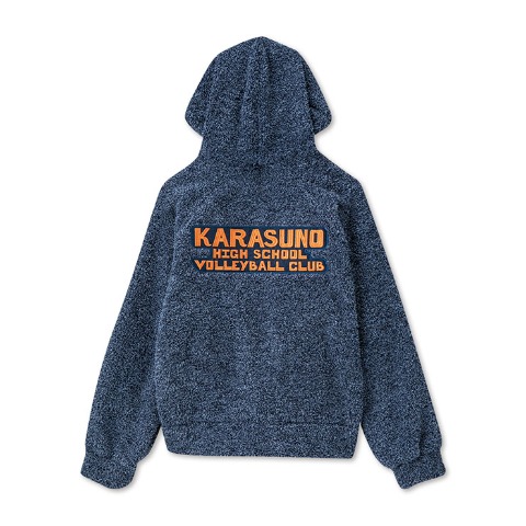 レディース　ジップパーカ（アニメ「ハイキュー!!」）