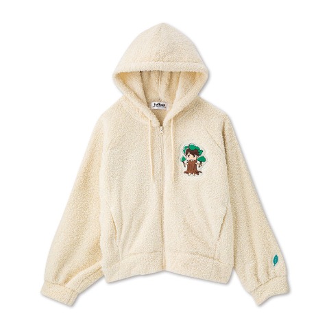 レディース　ジップパーカ（アニメ「ハイキュー!!」）