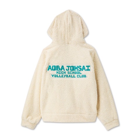 レディース　ジップパーカ（アニメ「ハイキュー!!」）