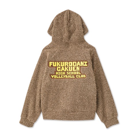 レディース　ジップパーカ（アニメ「ハイキュー!!」）