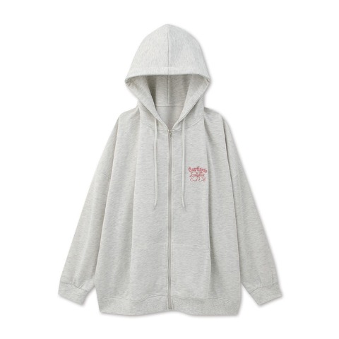 レディース　アニマル柄ジップパーカ（CHIP CLIP）