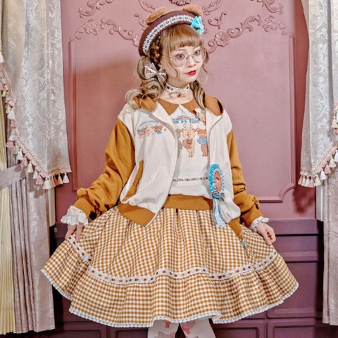 レディース【2L～4L】　パーカ（CHIP CLIP×五月アイ）