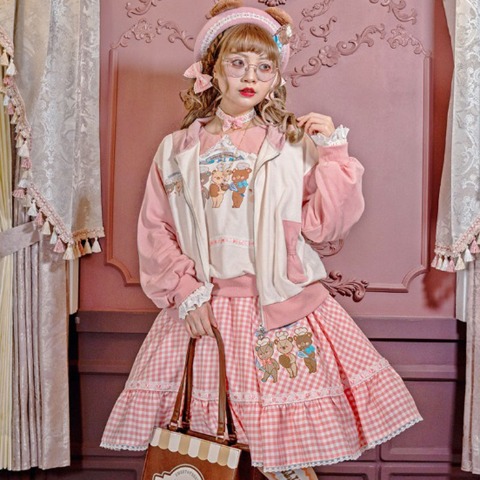 レディース【2L～4L】　パーカ（CHIP CLIP×五月アイ）