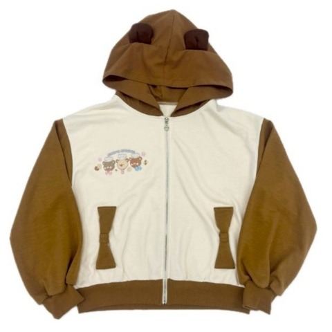 レディース【2L～4L】　パーカ（CHIP CLIP×五月アイ）