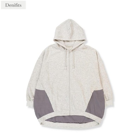 レディース　コクーンジップパーカ（Denifits）