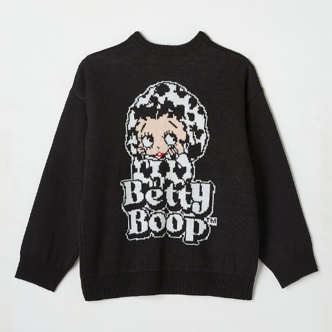 レディース　ニットプルオーバー（BETTY BOOP）
