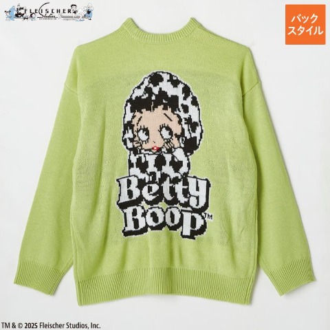 レディース　ニットプルオーバー（BETTY BOOP）