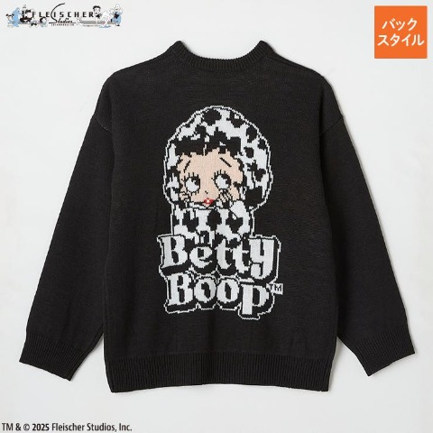 レディース　ニットプルオーバー（BETTY BOOP）