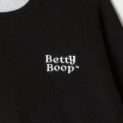 レディース　ニットプルオーバー（BETTY BOOP）