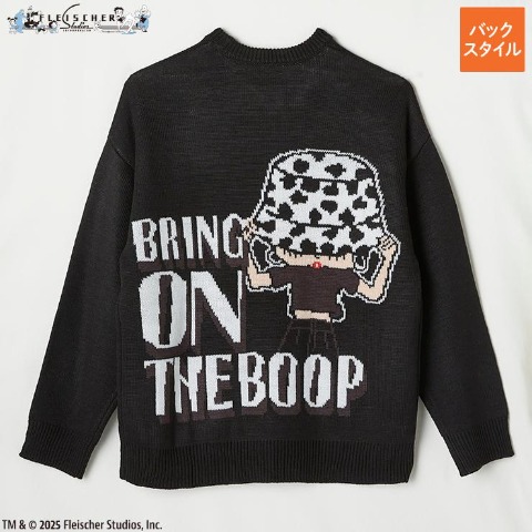 レディース　ニットプルオーバー（BETTY BOOP）