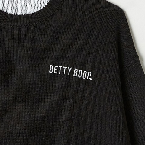 レディース　ニットプルオーバー（BETTY BOOP）