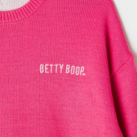 レディース　ニットプルオーバー（BETTY BOOP）