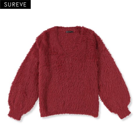 レディース　フェザーニットプルオーバー（SUREVE）