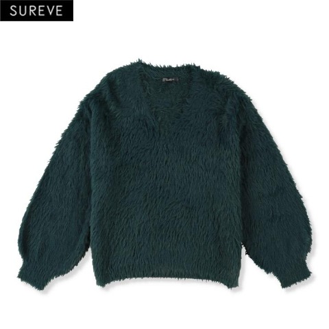 レディース　フェザーニットプルオーバー（SUREVE）