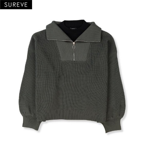 レディース　ドッキングニットプルオーバー（SUREVE）
