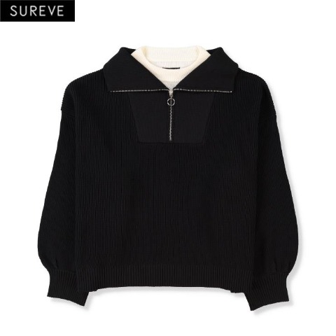 レディース　ドッキングニットプルオーバー（SUREVE）