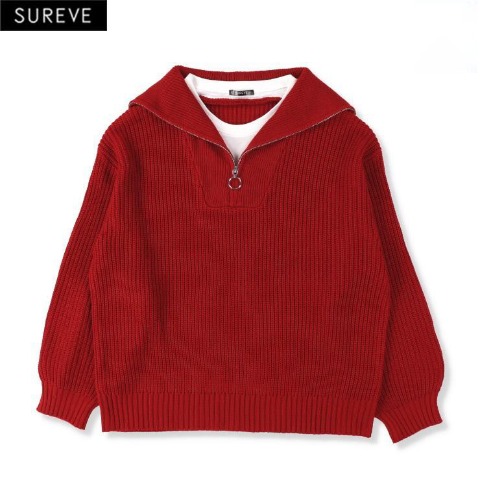 レディース　ニットプルオーバー (SUREVE）