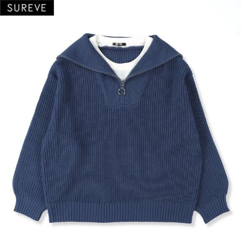 レディース　ニットプルオーバー (SUREVE）