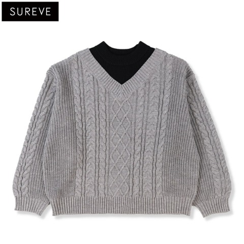 レディース　ニットプルオーバー（SUREVE）