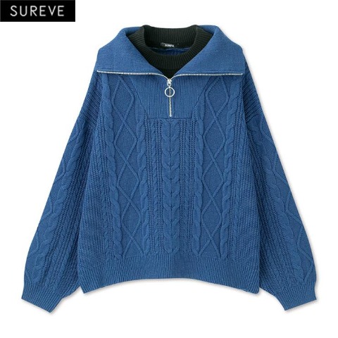 レディース　ニットプルオーバー (SUREVE）