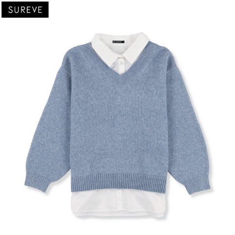 レディース　ドッキングニットプルオーバー（SUREVE）